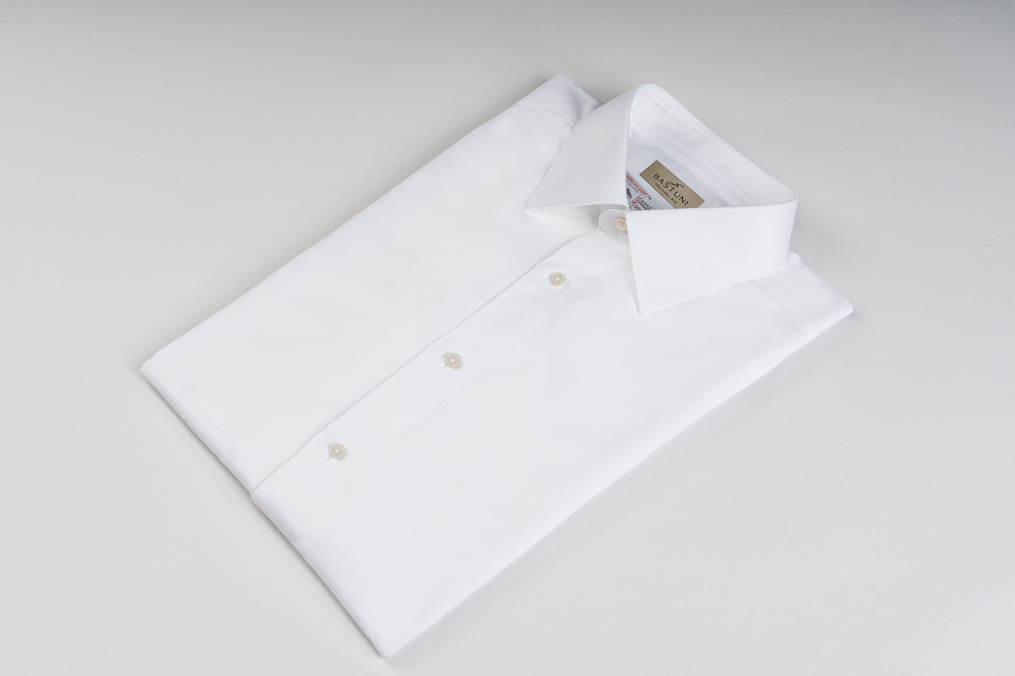 Camicia in cotone Sea Island Bianca